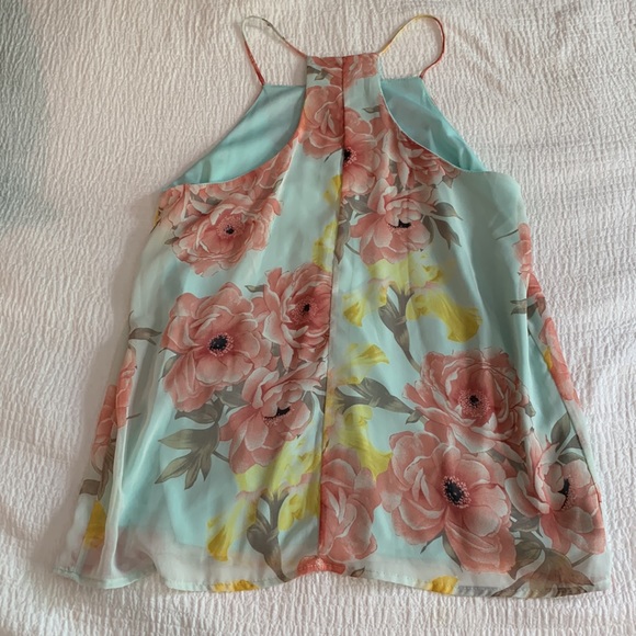 Altar’d state summery halter tank blouse - Picture 4 of 5